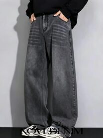 Novdenim Casual Wide-Leg Soft Denim Pants | Soft Feel Everyday Movement Denim